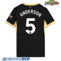 Maglie da calcio Manchester City Elliot Anderson #5 Seconda Maglia Femminile 2026-27 Manica Corta
